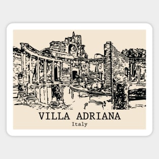 Villa Adriana - Italy Magnet